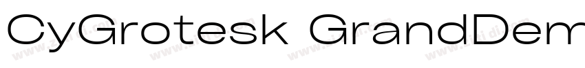CyGrotesk GrandDemi字体转换 CyGrotesk GrandDemi字体转换